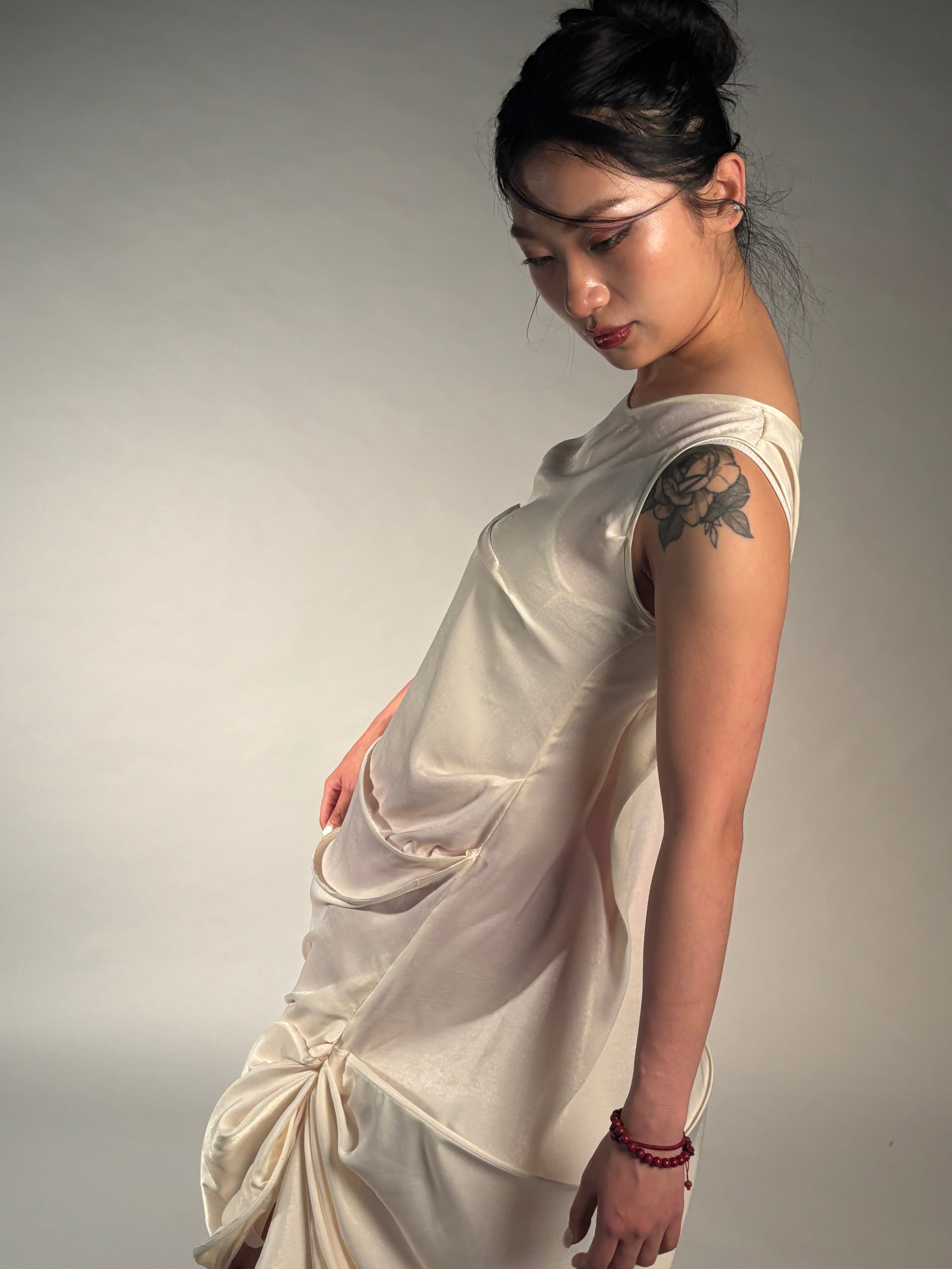 Draped dress “Valley of Dreams”