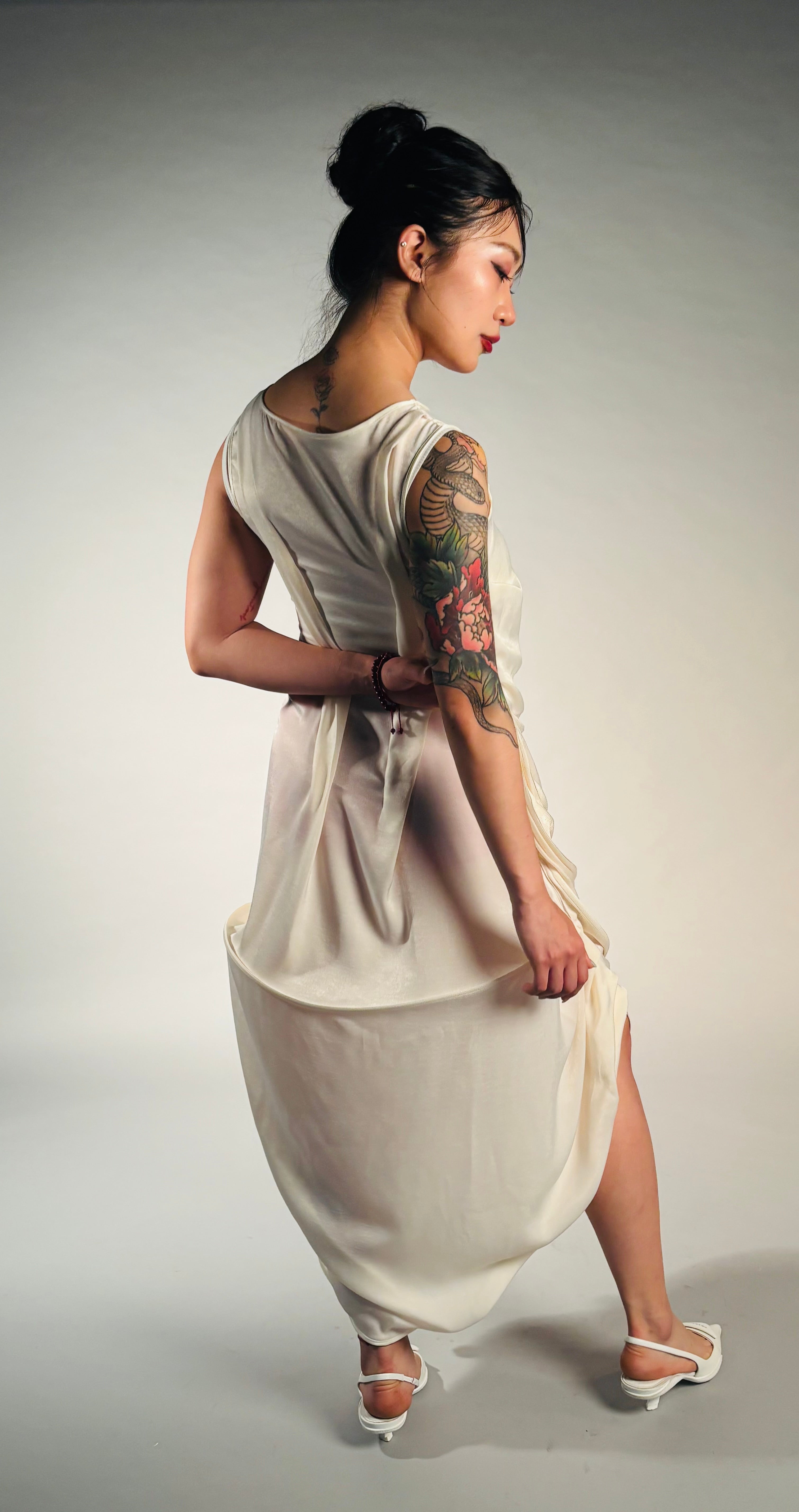 Draped dress “Valley of Dreams”