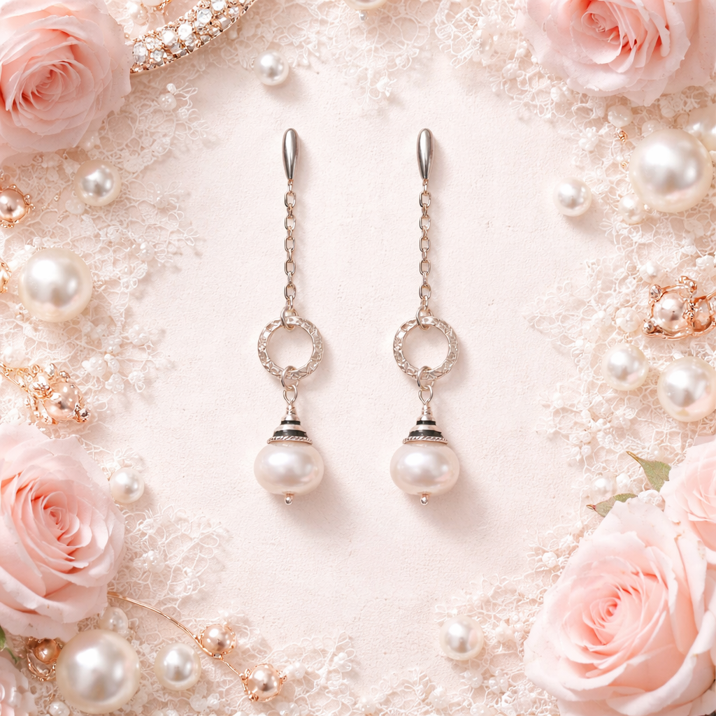 Earrings & hanging Pearl