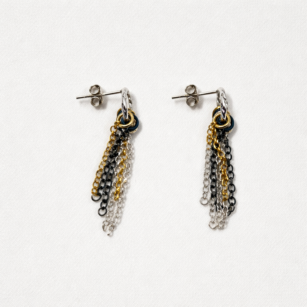 „ANNA” Minimalist 925 silver earrings