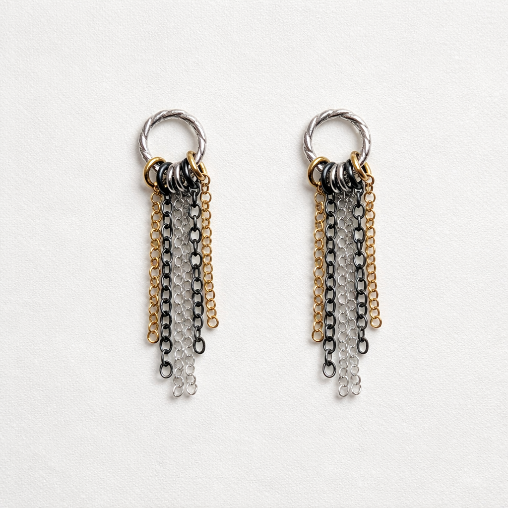„ANNA” Minimalist 925 silver earrings